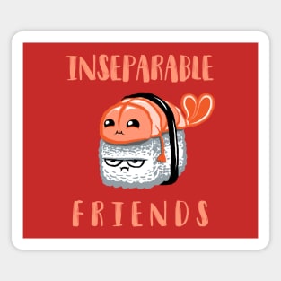 Inseparable Friends Magnet